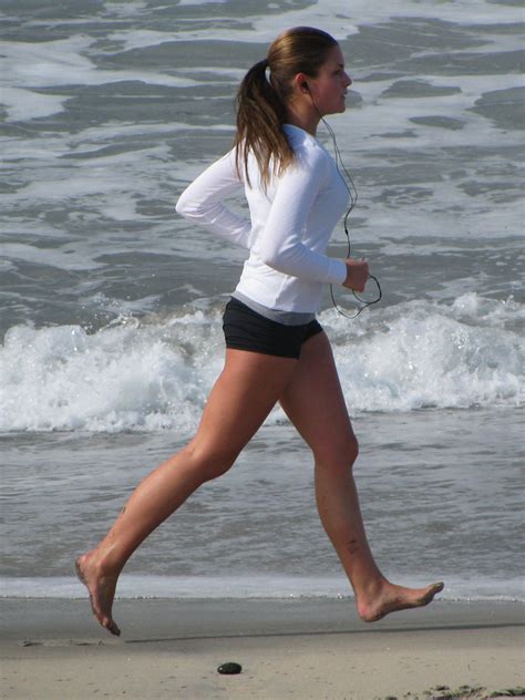 Woman Running Barefoot (IMG_1153)