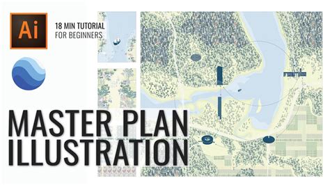 Make This Master Plan Illustration Using Only Google Earth And