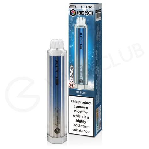 Mr Blue Elux Cube 600 Disposable Vape