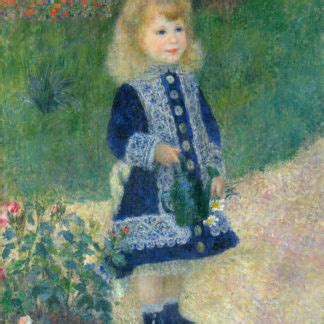 Girl With A Watering Can by Renoir - The Art Needlepoint Company