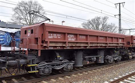 Slowakischer Schüttgutkippwagen für Gleisschotter vom Einsteller TSS