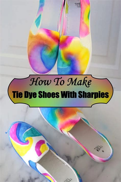 10 DIY Tie Dye Shoes How Do You Make Tie Dye Shoes DIYsCraftsy