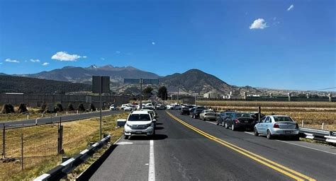 Taxistas Bloquean La Autopista Tenango Ixtapan Posta Nuevo Le N