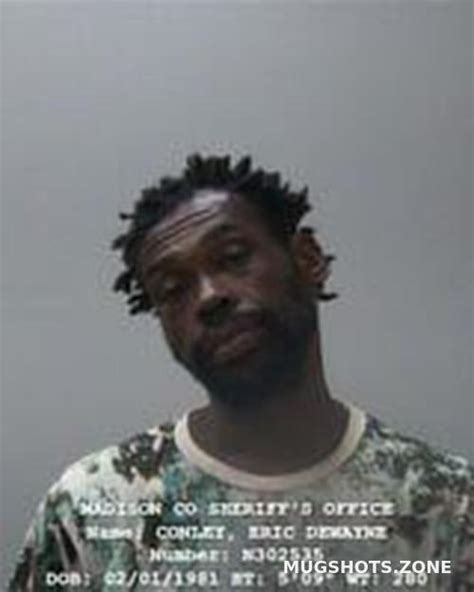 ERIC DEWAYNE CONLEY 10 07 2022 Madison County Mugshots Zone