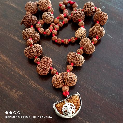 1 14 Mukhi Rudraksha Siddha Mala Ganesh Gaurishankar Nepali In Pure