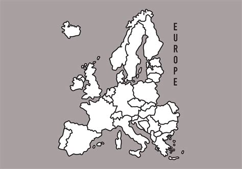 Europa Mapa Gratuito Mapa Mudo Gratuito Mapa En Blanco Gratuito