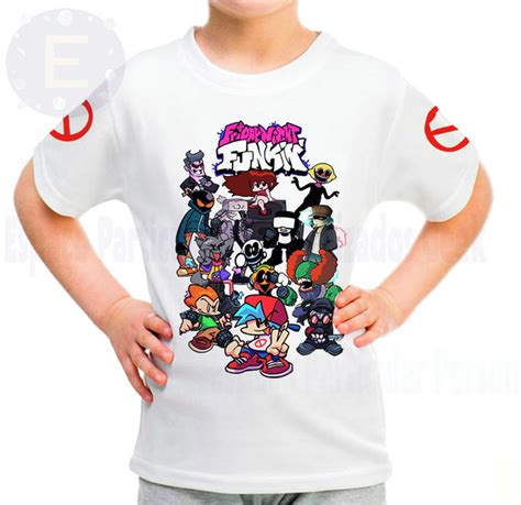 Camiseta Fnf Friday Night Funkin Personagens Elo