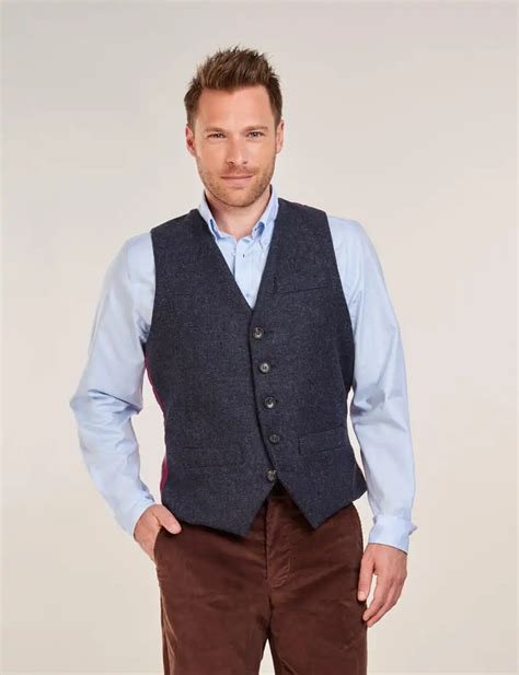 Mens Tweed Waistcoat And Trousers On Sale Bellvalefarms