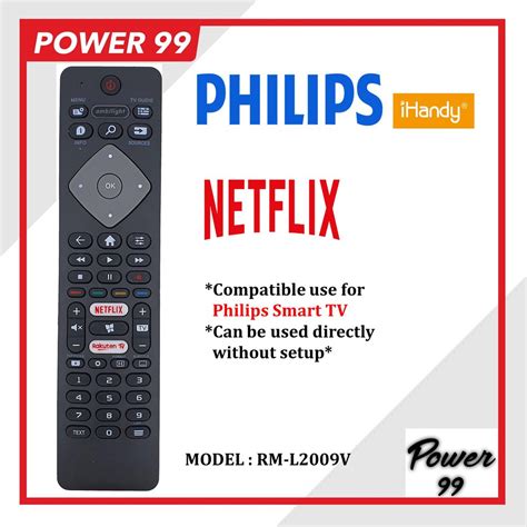 Philips Ihandy L V Suitable Philips Netflix Flat Penal Smart Led