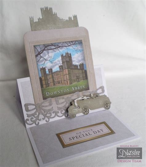 Angela Blaney Downton Abbey Cd Sections Toppers Recipe Card