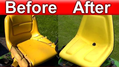 Cheap And Easy Universal Lawn Garden Tractor Seat Repair And Replacement Youtube