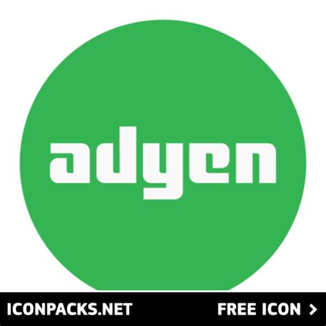 Free Adyen Circle Round Green Logo SVG, PNG Icon, Symbol. Download Image.