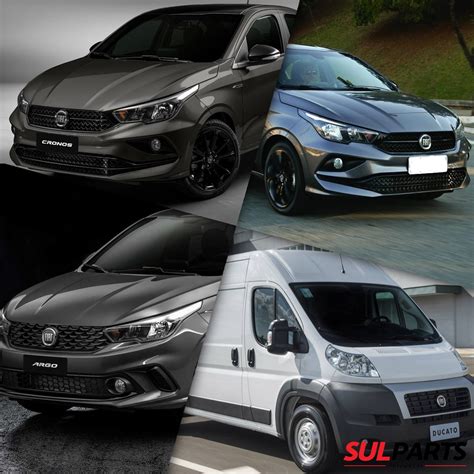 EMBLEMA GRADE FIAT ARGO CRONOS DUCATO 2018 2020 BLACK PIANO