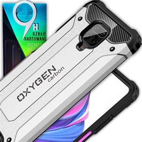 PANCERNE etui do Redmi Note 9 PRO OXYGEN CR Szkło 9297654995