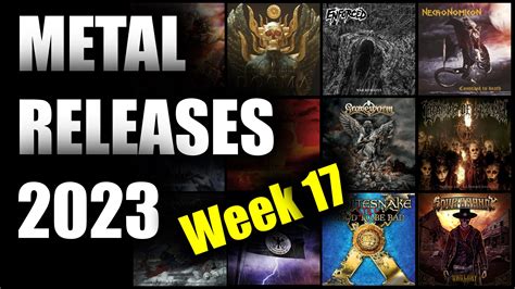 Metal Hard Rock Releases 2023 Week 17 24th 30th April 2023