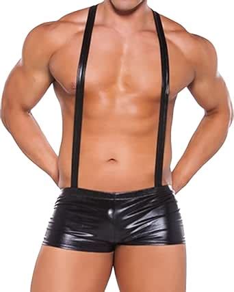 Amazon Men S Body Chest Harness Jockstrap Sexy Low Waist