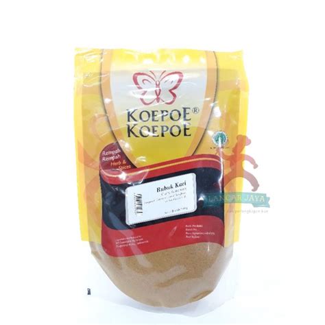 Jual Bubuk Kari Koepoe Koepoe 500gr Bumbu Kare Shopee Indonesia