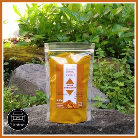 Jual Temulawak Bubuk Gr Original Jamu Herbal Rempah Bumbu Dapur