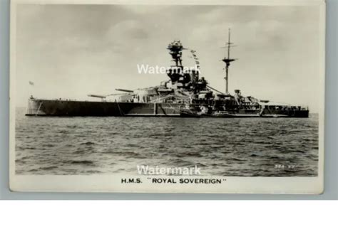 Wwi Hms Royal Sovereign Revenge Class Battleship