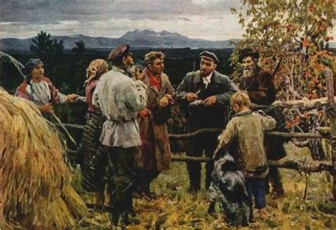 PEASANTS about Lenin: "Lenin is - our brother. Like he now from the ...