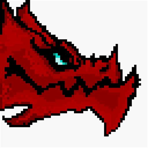 Artstation Pixel Art Dragon