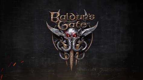 Baldurs Gate 3, Logo, 4K, #2 Wallpaper PC Desktop