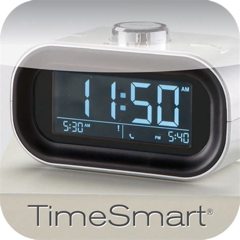 Timesmart® App Controlled Alarm Clock By Brookstone Innovation