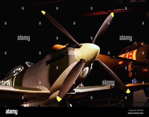 Supermarine Spitfire Lf Mk Xvie Stock Photo Alamy