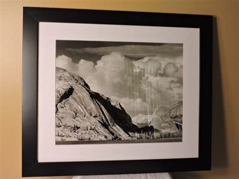 Ansel Adams Black and White Print | EstateSales.org