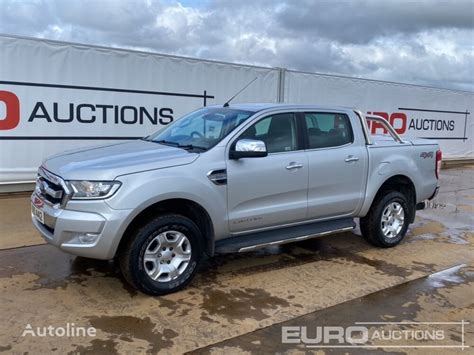 Buy Ford Ranger Pick Up By Auction United Kingdom Dromore Ka39008