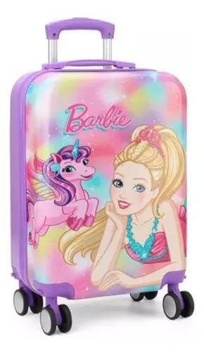 Mala Malinha Escolar Bordo Abs Barbie Unicornio Original Parcelamento