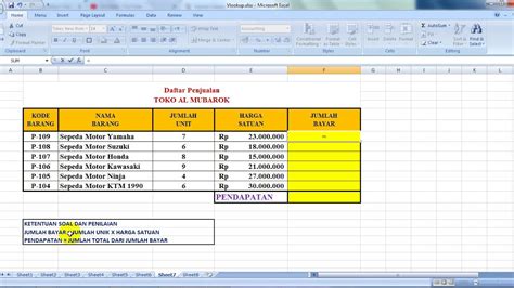 Belajar Excel Dan Contoh Soal Excel Menjadi Admin Hot Sex Picture