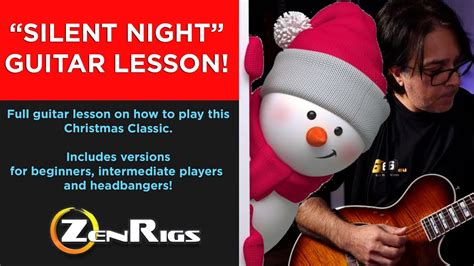 How To Play Silent Night On Guitar Beginner Intermediate And