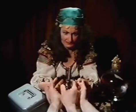 Jacqueline Clarke As A Fortune Teller