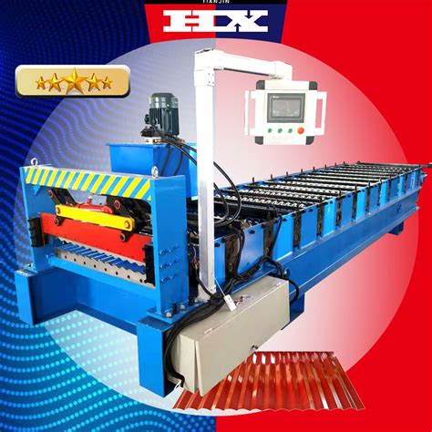 Aluminum Corrugating Roof Tile Machines Tiles Manufacturing Iron Sheet