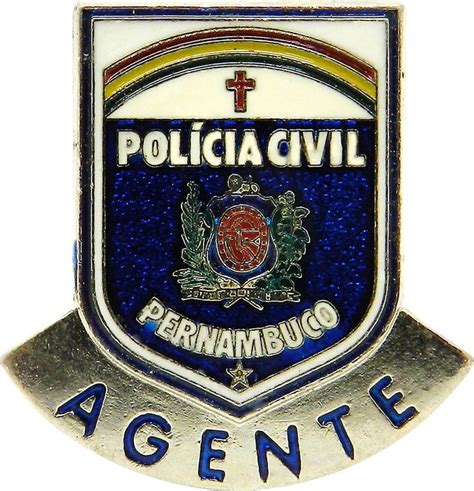 Botton Agente Pol Cia Civil Pe Miguel Hernandez Artigos Militares