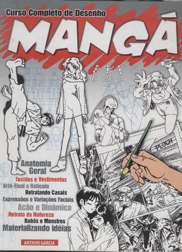 Sebo do Messias Revista Curso Completo de Desenho Mangá