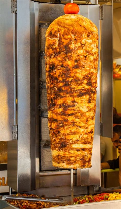 Traditional Turkish Chicken Doner Kebab Kebab On Skewer Turkish