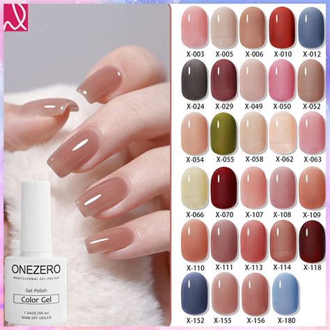 Nailite Ml New Nail Gel Polish Jelly Color Nude Manicure Dedicated
