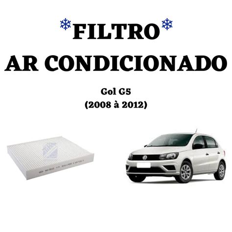 Filtro Ar Condicionado De Cabine Polo Fox Crossfox Spacefox Gol G5