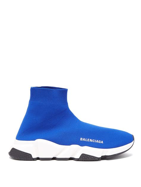 Blue High Top Balenciaga Discount Bellvalefarms