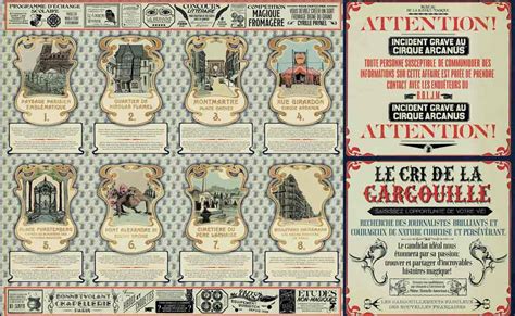 Téléchargez la carte de Paris imaginée par MinaLima dévoilant les 8