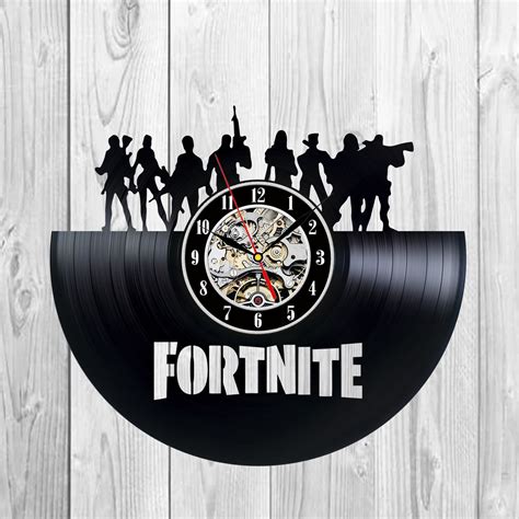 Reloj Fortnite Siluetas Personajes 1983