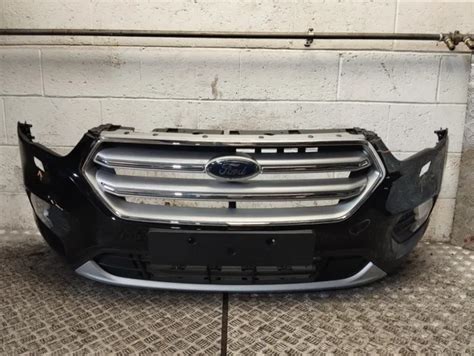 Ford Kuga Mk Front Bumper With Fog Lights In Black