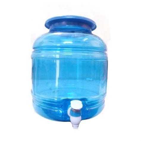 Blue And Plastic Water Dispenser Jar Capacity 18 Litre At Rs 93 Piece