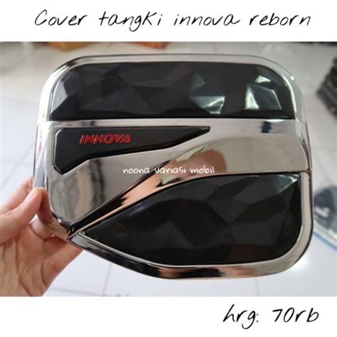 Jual Cover Tangki Innova Reborn Venturer Fit Krom Cover Tutup Tangki