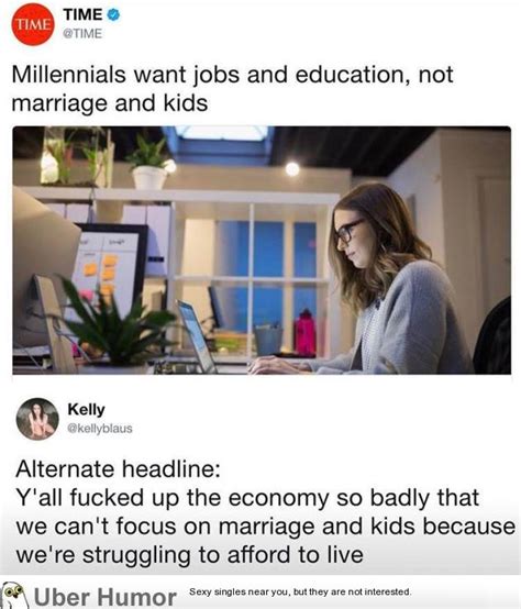 Millennials And Their Wild Ideas Funny Pictures Quotes Pics Photos Images Videos Of