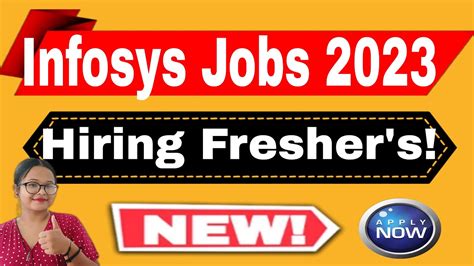 Infosys Fresher Jobs 2023 Hiring As Technical Process Executive