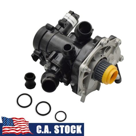 L H For Audi A A A Vw Golf Passat Water Pump Thermostat