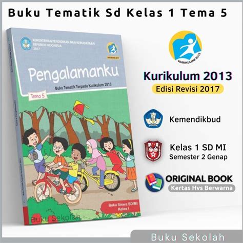 Jual Buku Tematik Tema 5 Kelas 1 Sd Mi Pengalamanku Terpadu Kurikulum